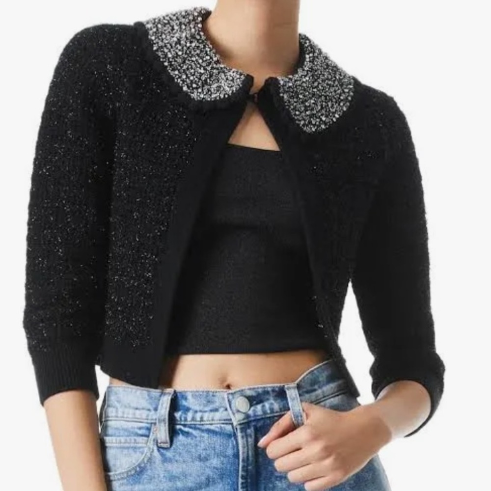 Alice + Olivia black sweater